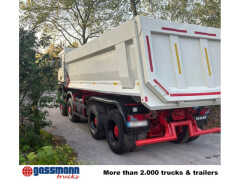 MAN TGS 35.500 8X6 BB, Stahlmulde ca. 19m³ 