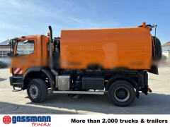 Mercedes Benz Axor 1824 AK 4x4, Kehrmaschine FAUN Viajet 